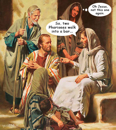 Oh Jesus, not that joke again.